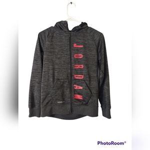 Jordan Zip up Hoodie size Boys Large